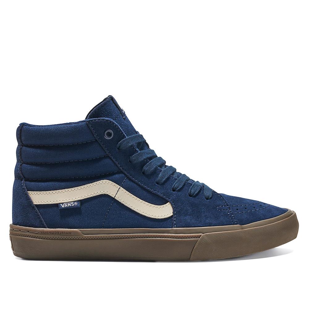 Vans BMX Sk8 Hi Shoes Navy Dark Gum