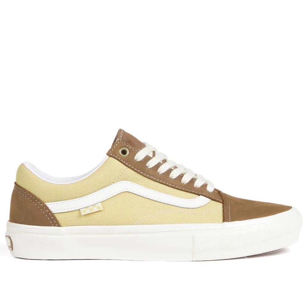 Vans Skate Old Skool Nubuck/Canvas Brown – Source BMX US