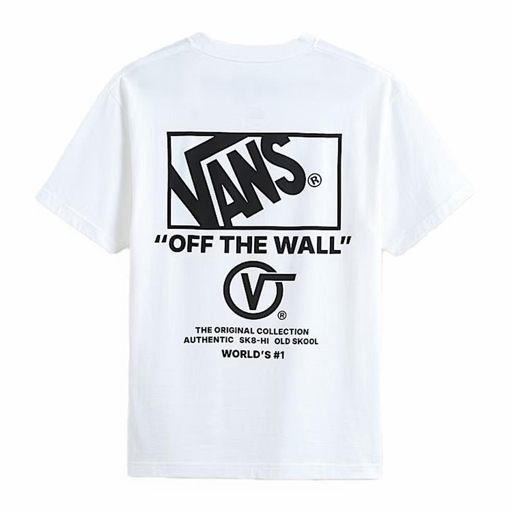 Vans Stacked Hi T-shirt - White – Source BMX - US