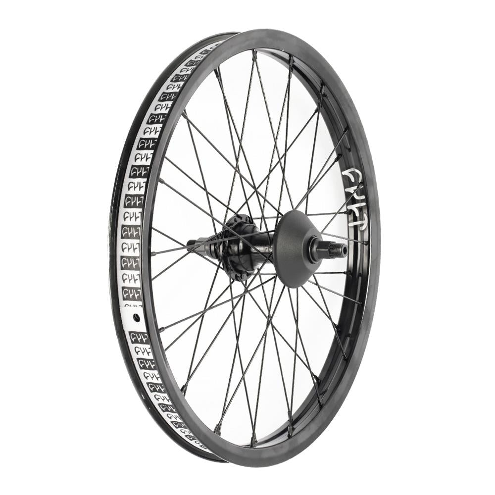 BMXリアホイールCult Crew Freecoaster v2 LHD Cult Crew Hybrid V2 Freecoaster Wheel - Black - LHD – Source BMX - US