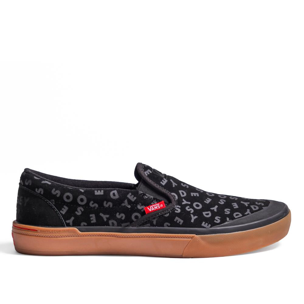 Vans x Odyssey BMX Slip-On Black/Red/Gum – Source BMX US