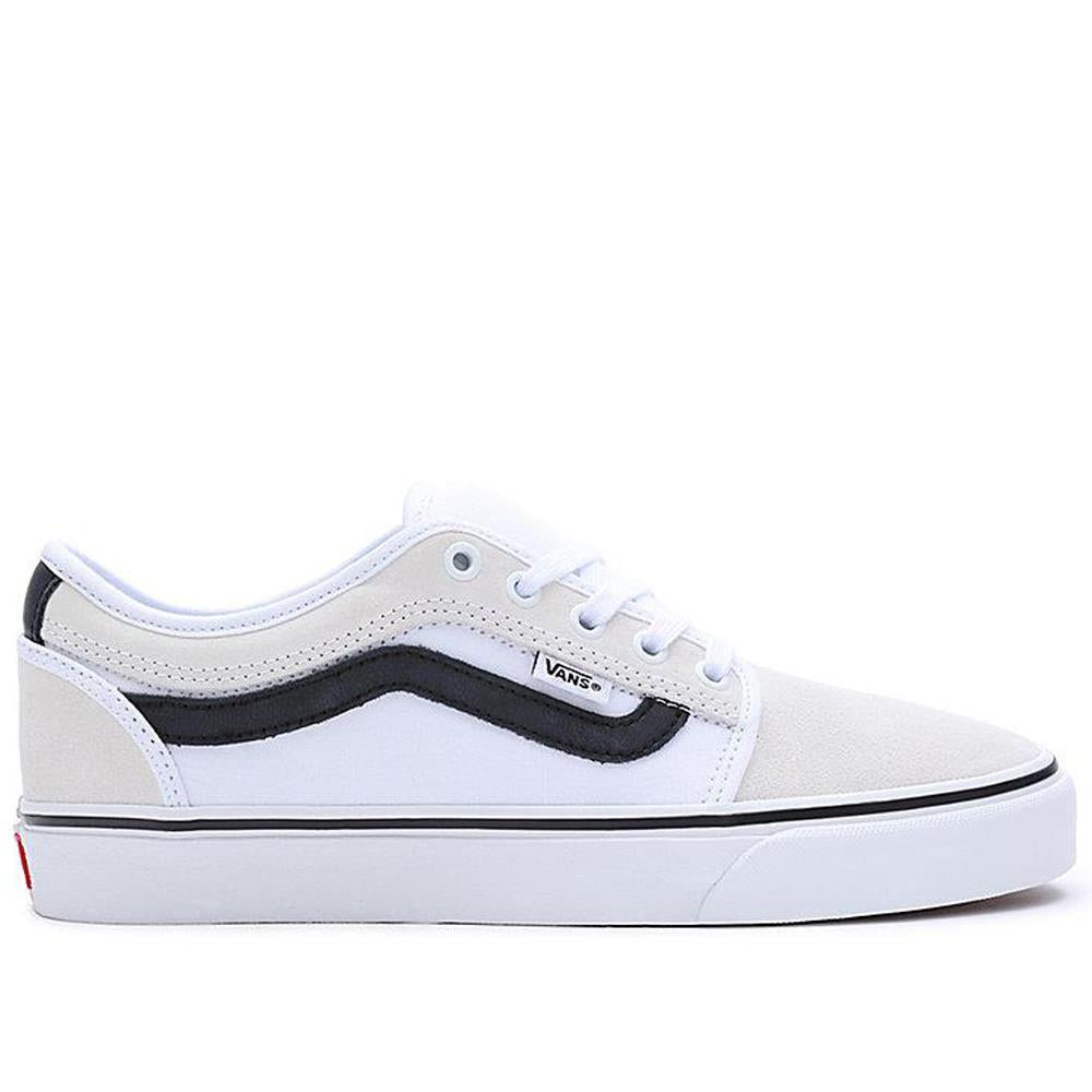 Vans Chukka Low Side Stripe - White/Black/Gum