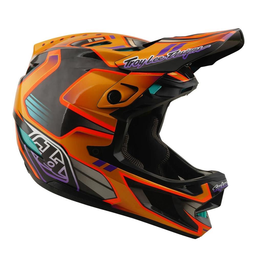 downhill helm troy lee Troy Lee D4 Carbon MIPS Race Helmet