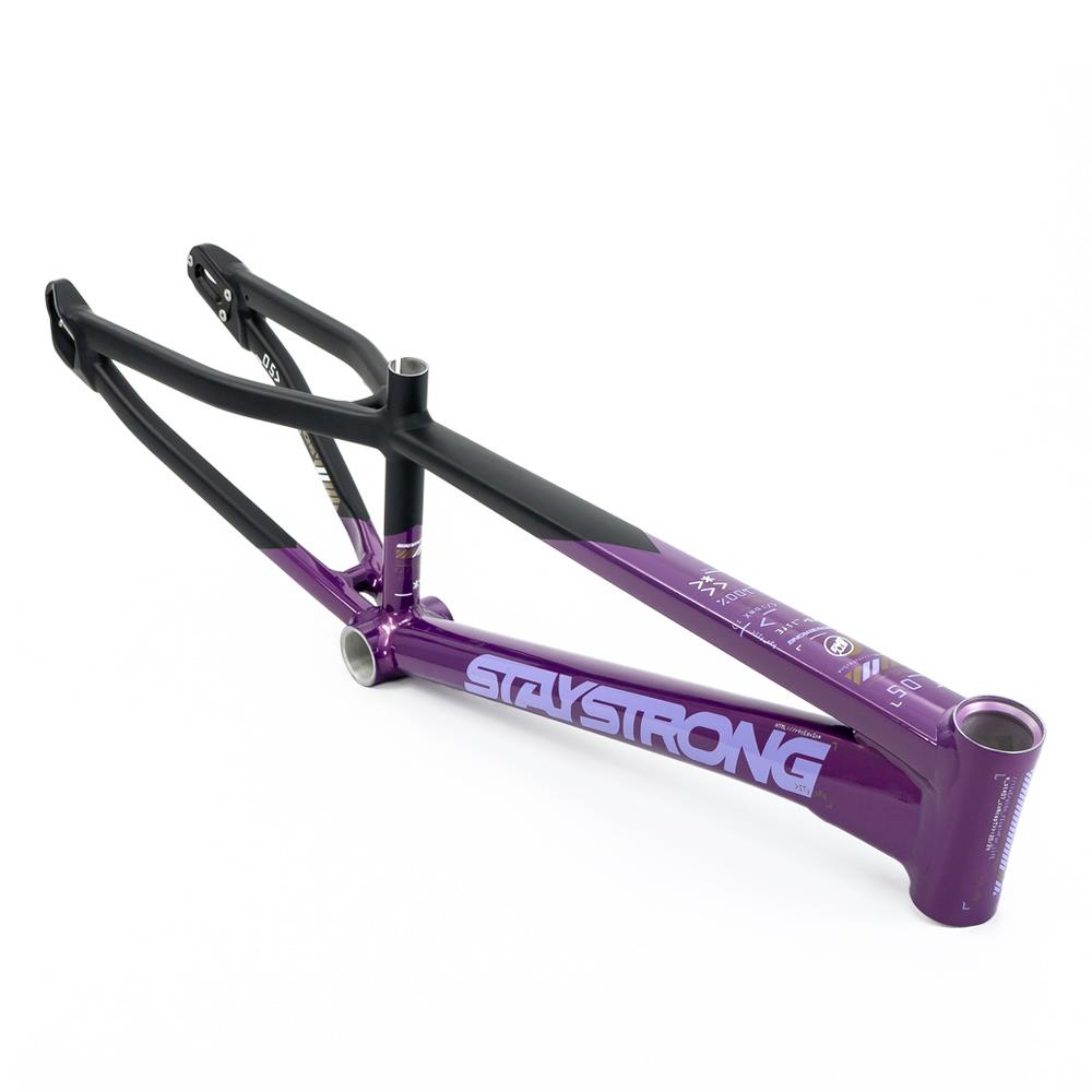 ストラトス パープル ピストフレーム Stay Strong For Life V5 Expert XL Frame 2025 – Source BMX - US
