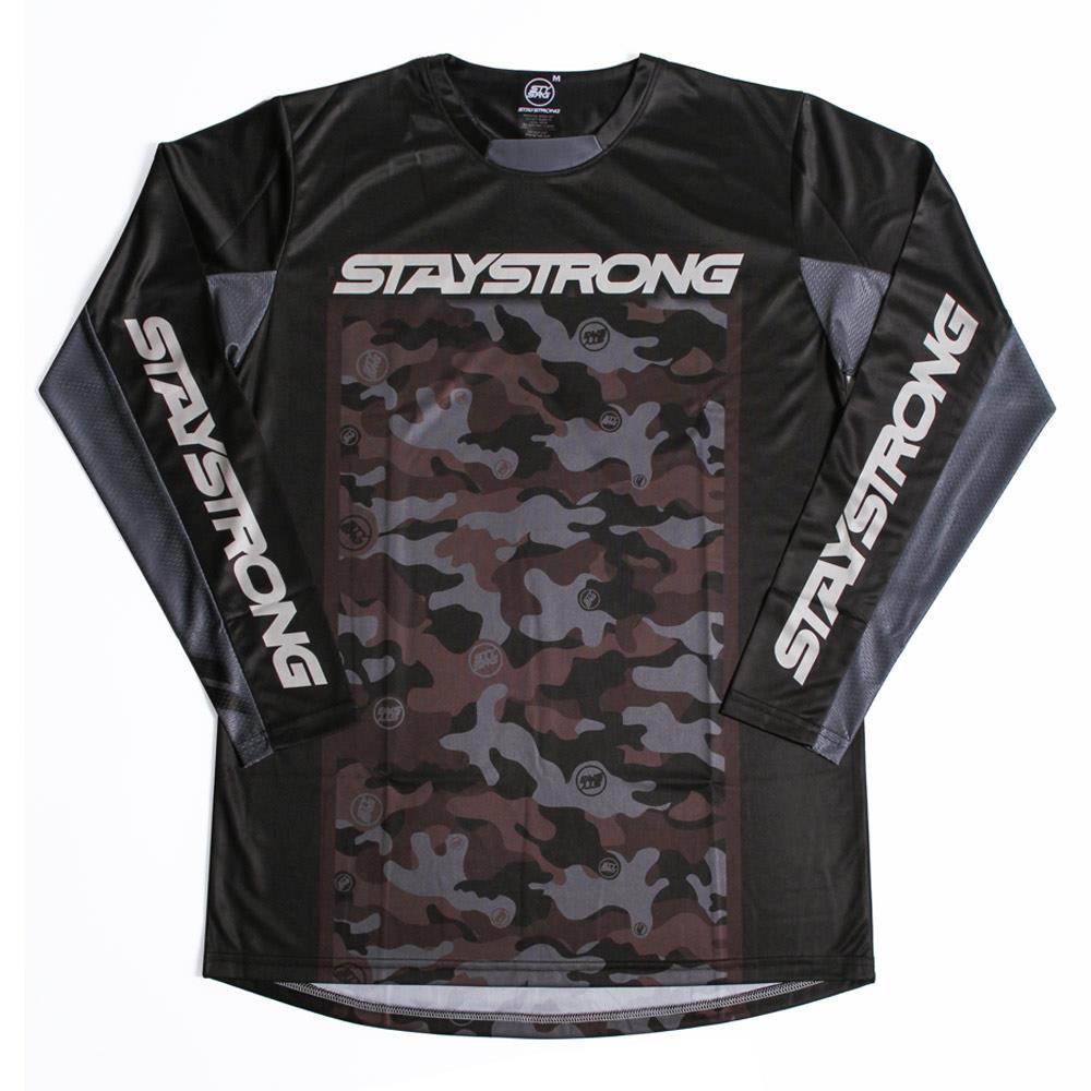 Stay Strong Custom Camo Race Jersey Camo – Source BMX US