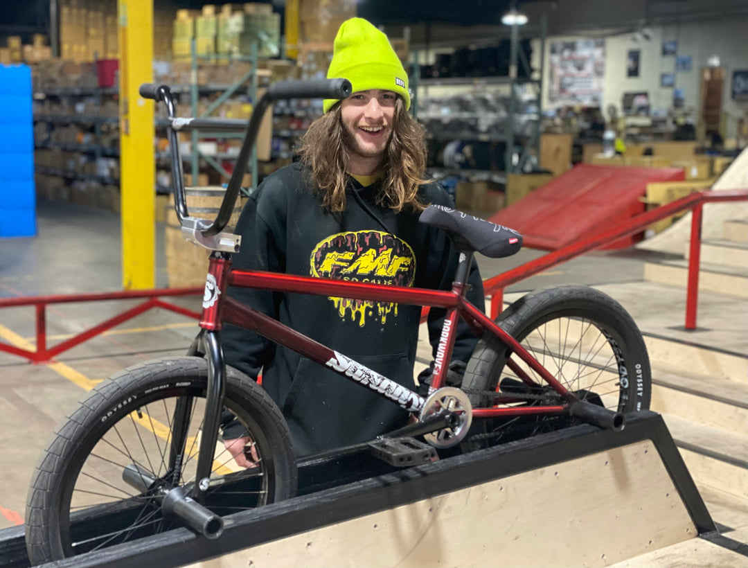 Broc Raiford at SourceBMX Distillery