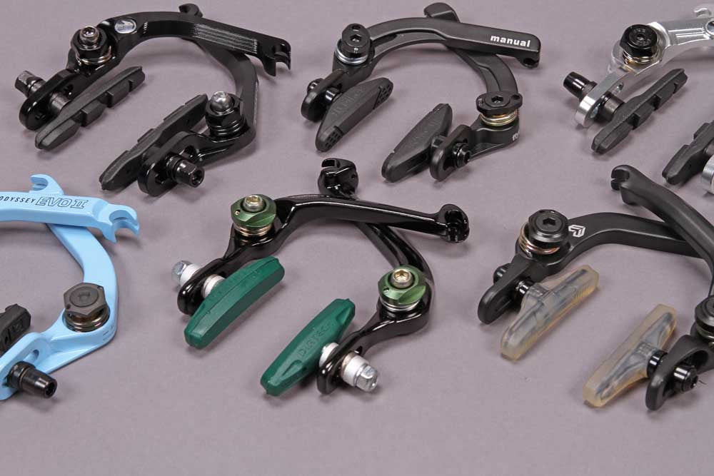 BMX Brake spares. Everything you need to get your brake dialled in at Source BMX frame brake mounts to spare springs and bridge cables.