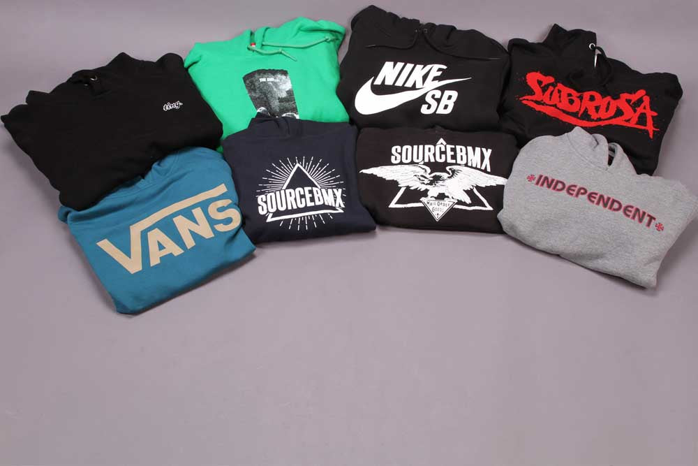 Range of the best BMX hoodies and sweatshirts for the kids at SourceBMX