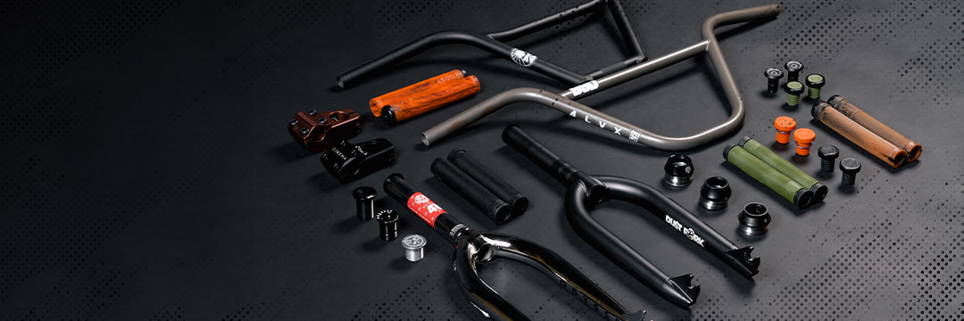 BMX steering, shop handlebars, grips and more from your favorite brands