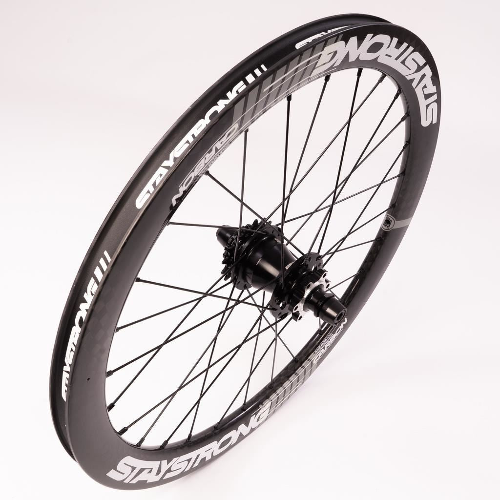 Stay Strong Carbon Race DVSN V3 20" Disc Race Wheelset - Carbon/ 1-1/8"