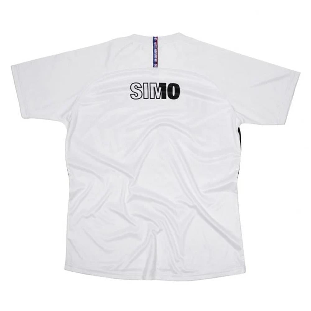 Shadow Simo 10 Year Soccer Jersey - White