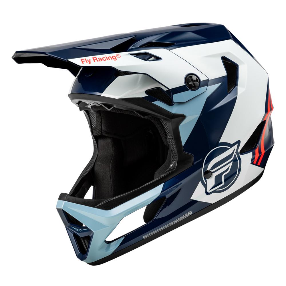 Fly Racing Rayce Helmet - Red/White/Blue