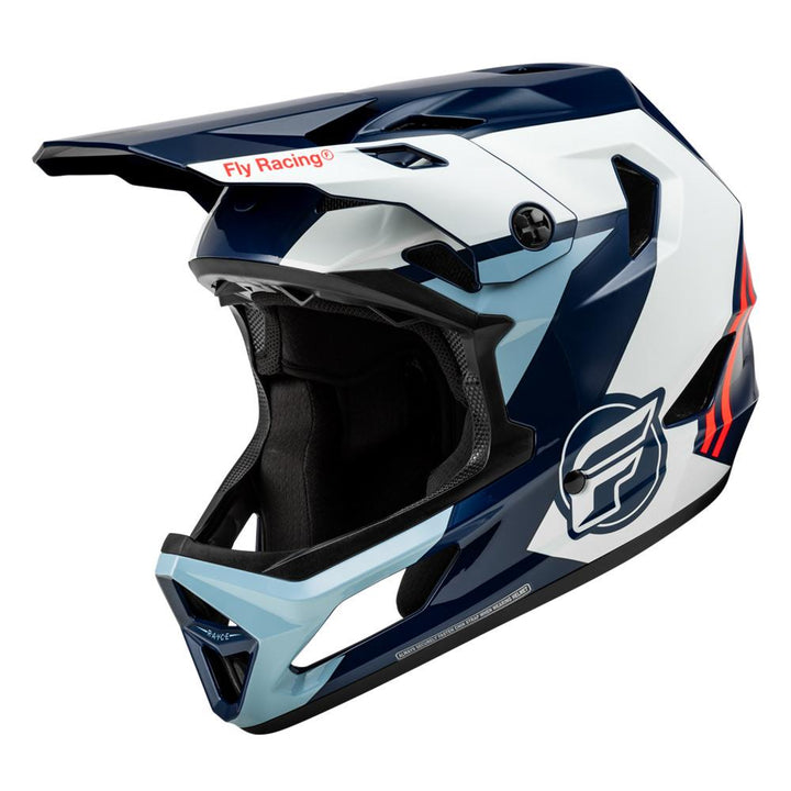 Fly Racing Rayce Helmet - Red/White/Blue