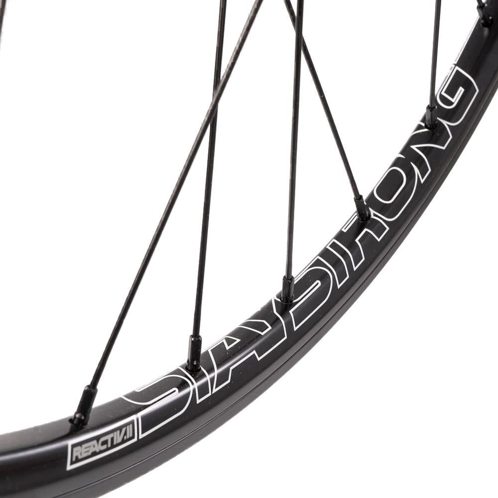 Stay Strong Reactiv 2 20" Disc Race Wheelset- Black/ 1-1/8"