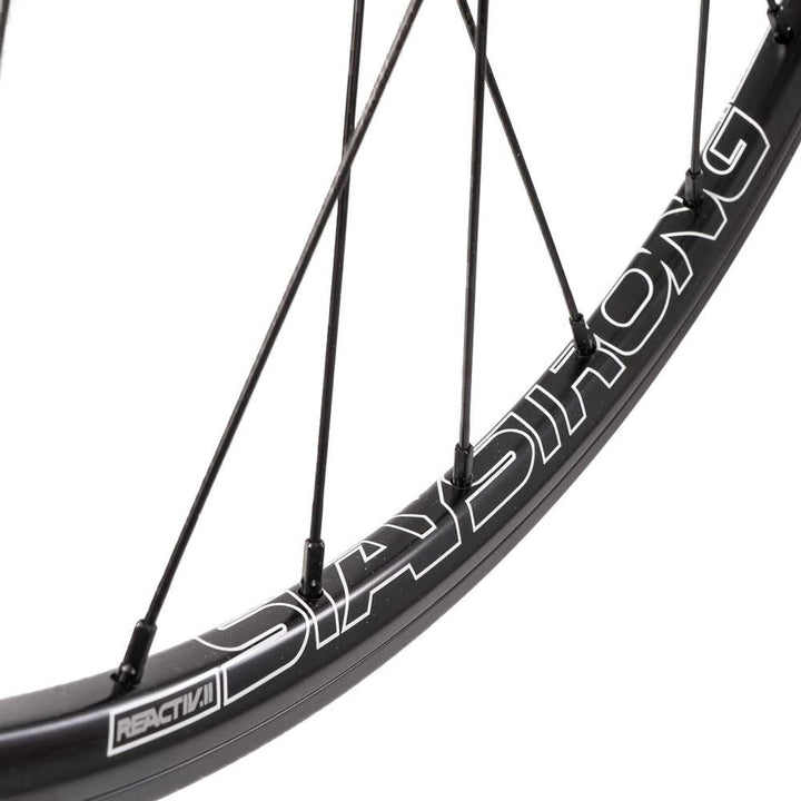 Stay Strong Reactiv 2 20" Disc Race Wheelset- Black/ 1-1/8"