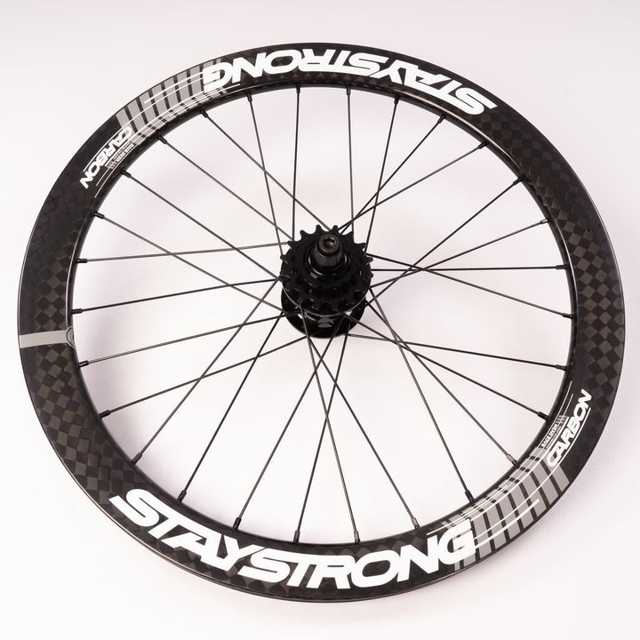 Stay Strong Carbon Race DVSN V3 20" Disc Race Wheelset - Carbon/ 1-1/8"