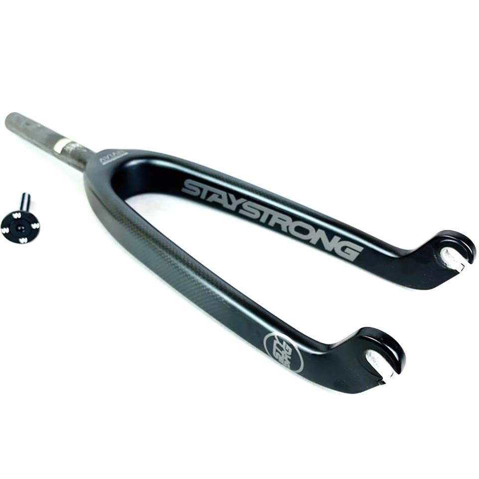 Stay Strong X Avian Contro Giovani In carbonio Forchette da 20 "razza - Nero/ 1"