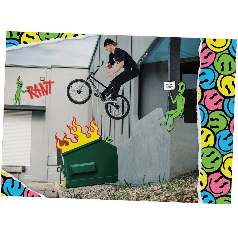 Rant Tener un Bicicleta Cartel de día