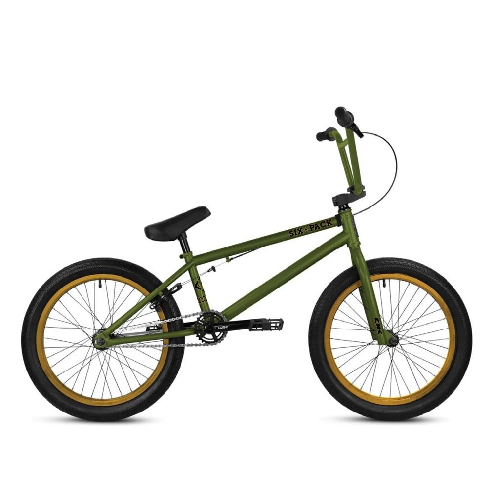 bmx bicycle price in malaysia DK Six Pack 20" BMX Bike Champagne