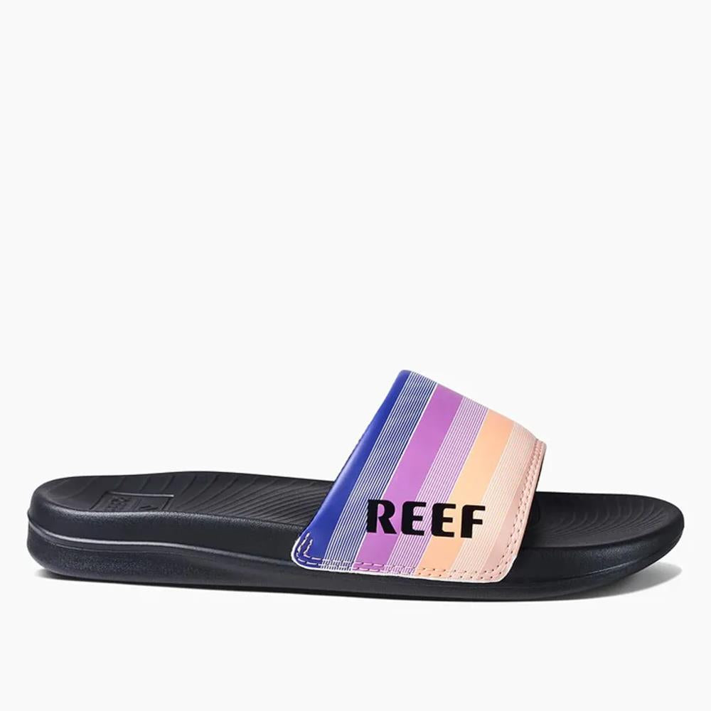 Reef Womens One Slide - Retro Stripes