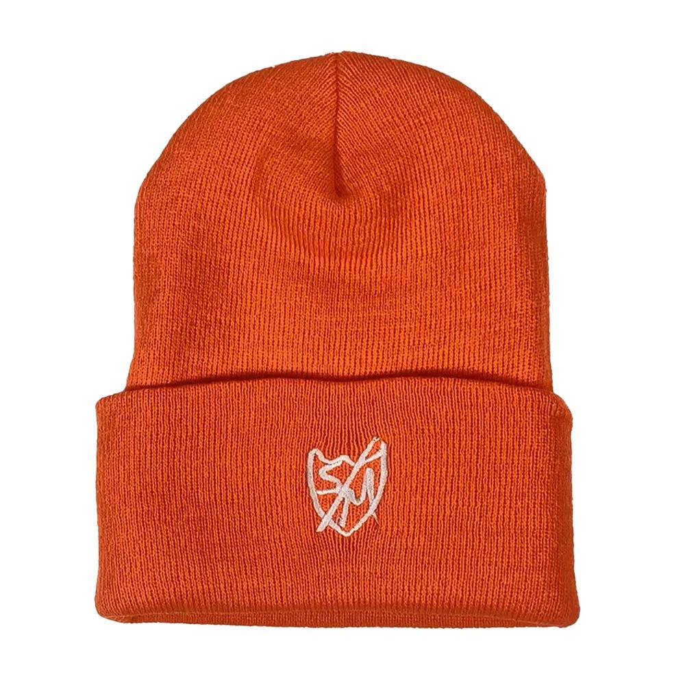 S&M Sharpie Shield Cuffed Beanie - Orange
