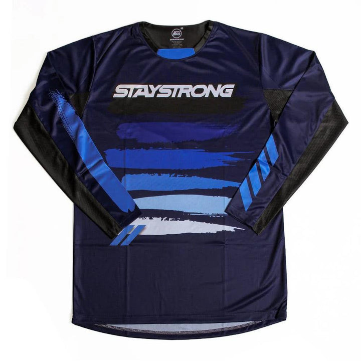 Stay Strong Paint Race Jersey - Navy