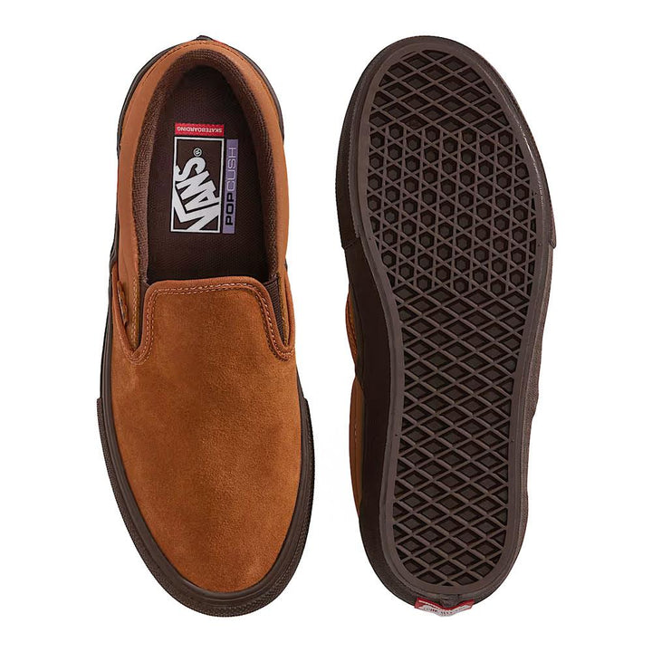 Vans Skate Slip-On - Brown/Gum