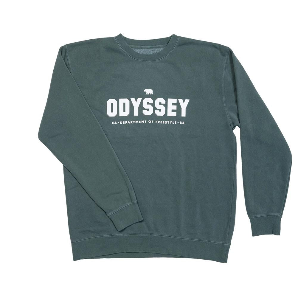 Odyssey Campus -Crewneck Sweatshirt - Alpine Grün