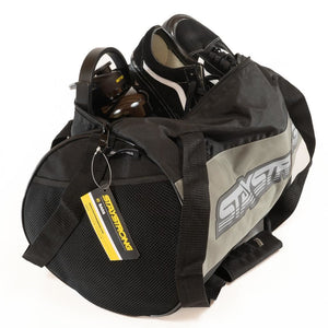 Stay Strong Word Duffle Bag - Black