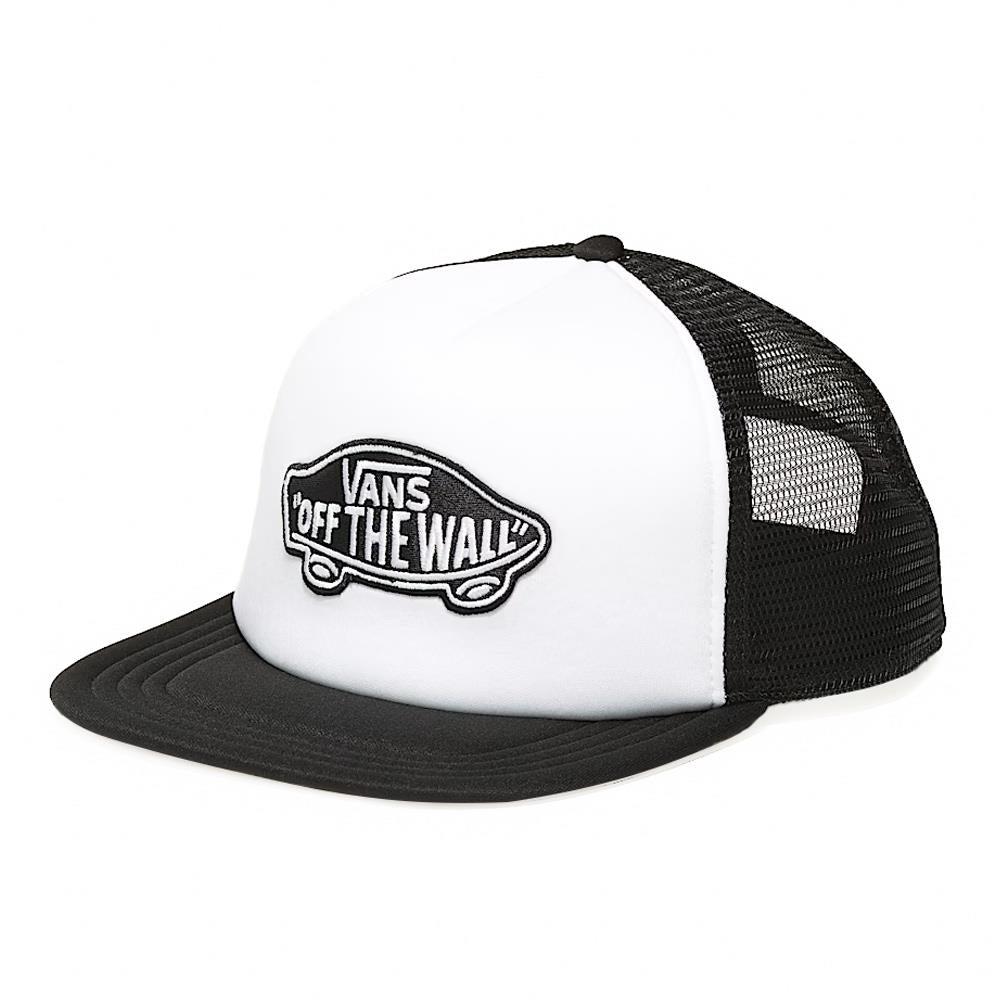 Vans Classic Patch Curved Bill Trucker Hat - Black/White