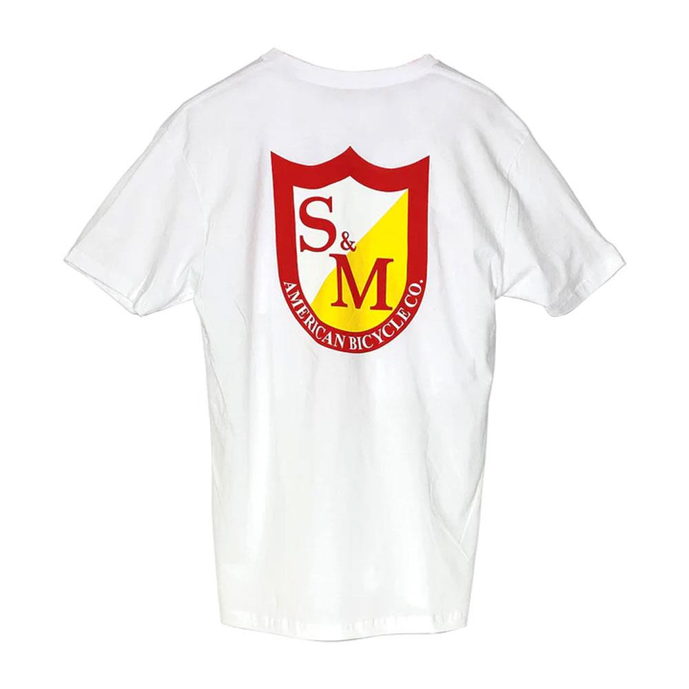 S&M Classic Shield T-Shirt - White