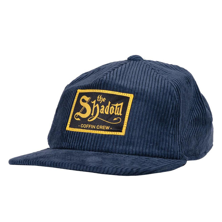 Shadow Coffin Crew Corduroy Hat - Blue