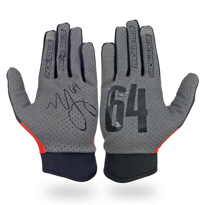 Stay Strong Nic Long Captain Gloves - Red/Black