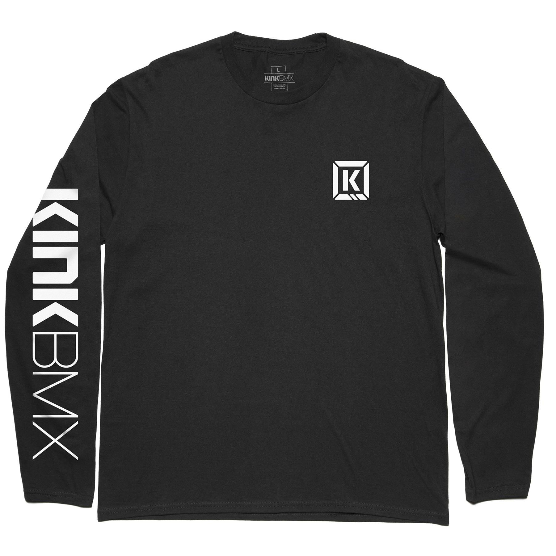 Kink Branded Long Sleeve T-Shirt - Black