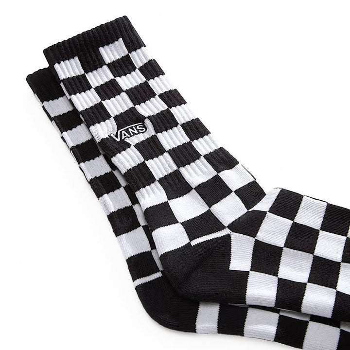 Vans Checkerboard Crew Socks - Checkerboard Black/White