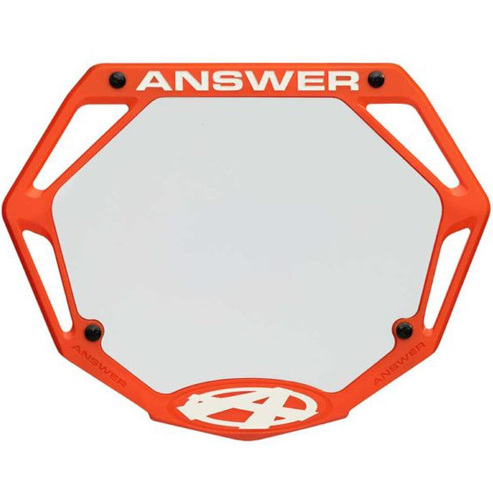Answer Piastra numero di gara 3D