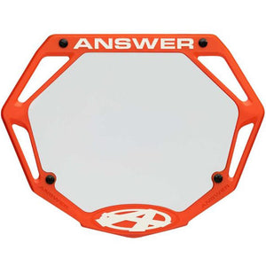 Answer Placa de matrícula 3D