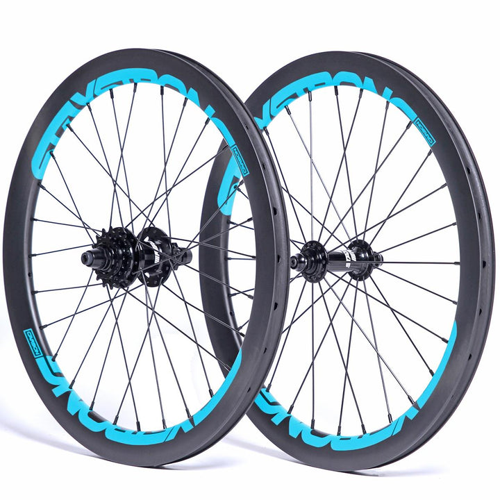 Stay Strong Carbon Reactiv 2 20" Expert Disc Race Wheelset - Carbon/ 1-3/8"