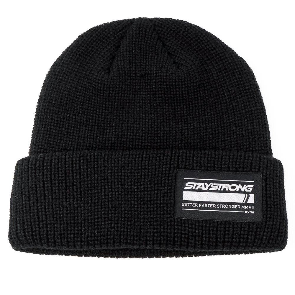 Stay Strong BFS Patch Beanie - Nero