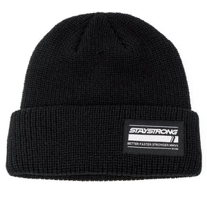 Stay Strong BFS Patch Beanie - Black