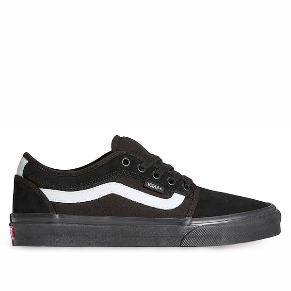 Vans Chukka Low Sidestripe - Black/Black – Source BMX - US