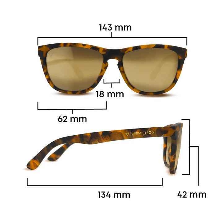 Vermillion Endy Sunglasses - Dakota Roche Signature