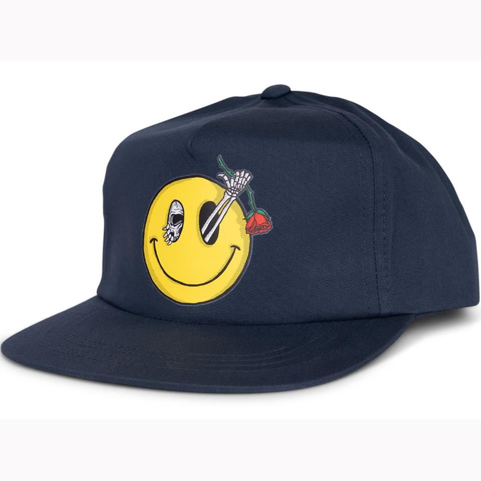Subrosa Evil Grin Snapback - Navy