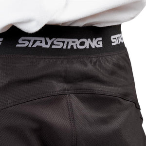 Stay Strong V3 Pantalons de course - Noir/Blanc