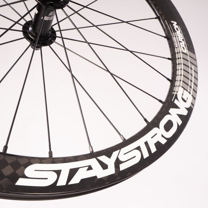 Stay Strong Carbon Race DVSN V3 20" Disc Race Wheelset - Carbon/ 1-1/8"