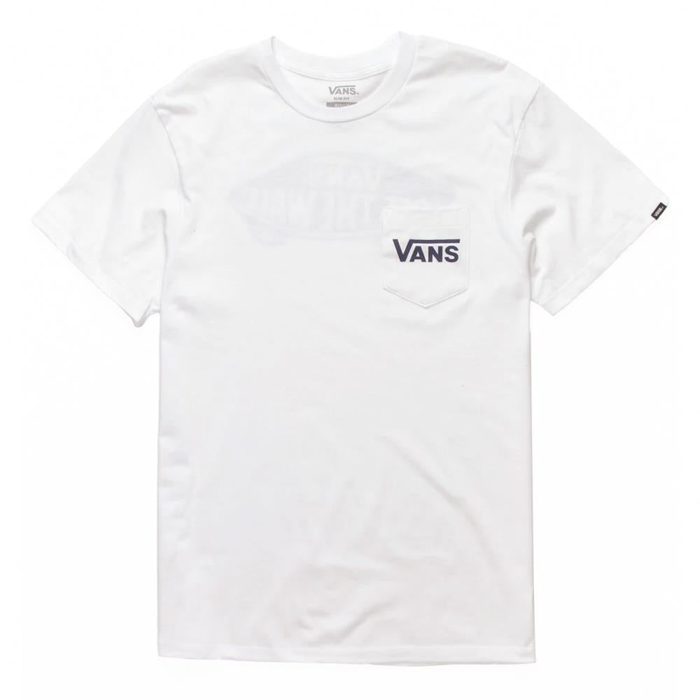 Vans Style 76 Back T-shirt - White/Black