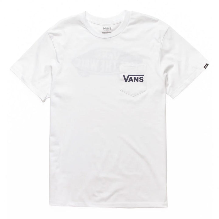 Vans Style 76 Back T-shirt - White/Black