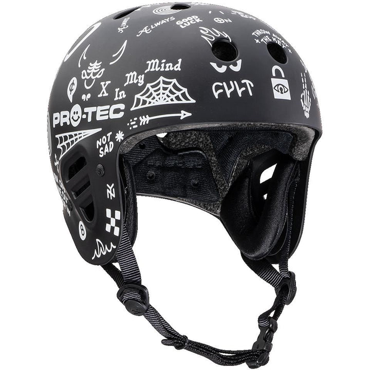 Pro-Tec Full Cut Cult Helmet - Matte Black