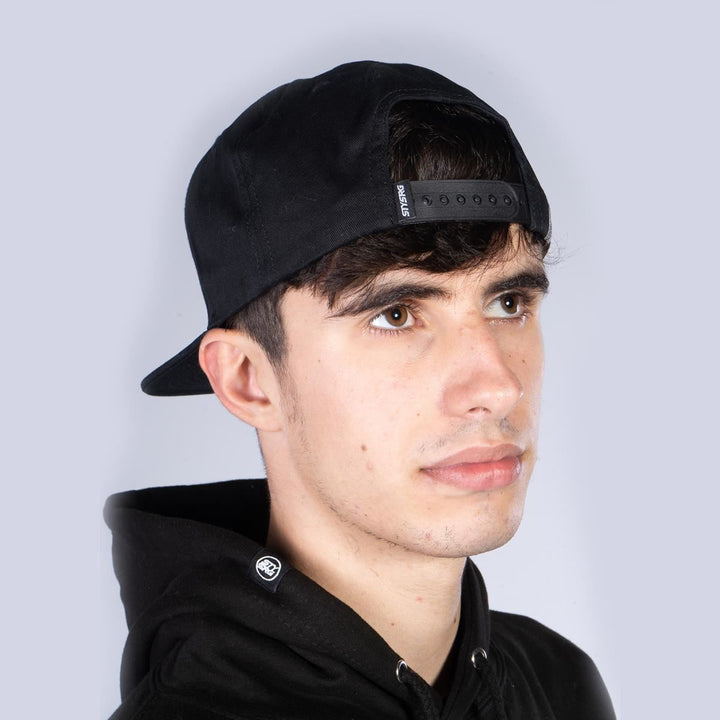 Stay Strong Block Snapback - Black/Teal