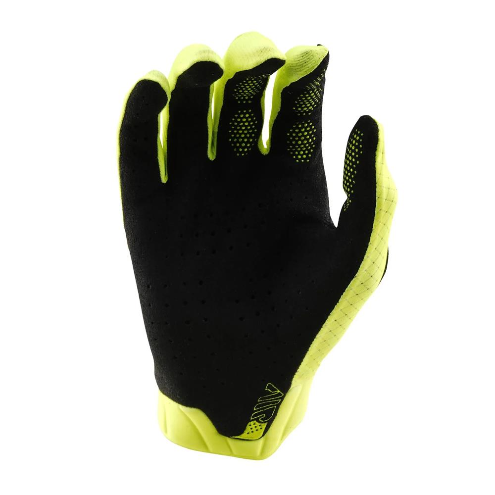 Troy Lee Air BMX Race Gloves - Mono Flo Yellow